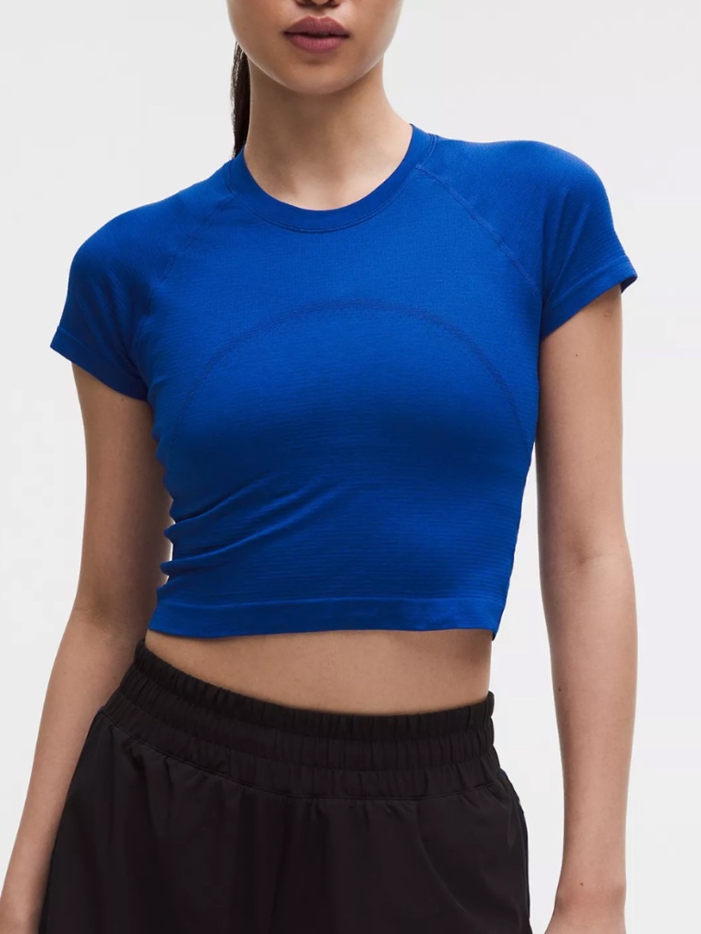 NWT Lululemon Swiftly Tech Cropped Short-Sleeve Shirt 2.0